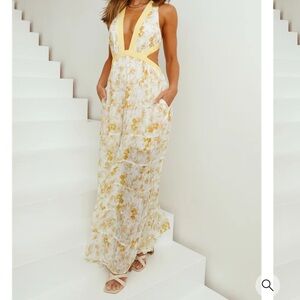 Hello Molly - Yellow Dress - Size M